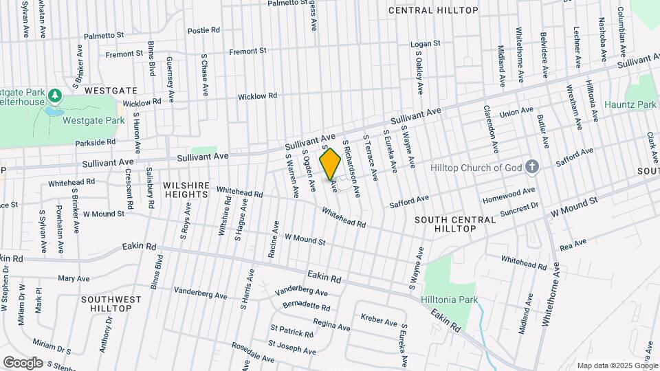 625 S Burgess Ave Map and Location Details