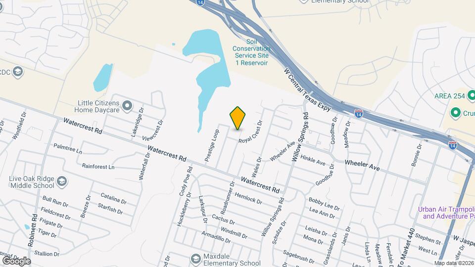 1218 Westway Cir Map and Location Details