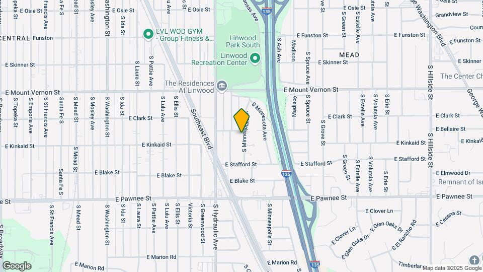 2207 S Minneapolis St Map and Location Details