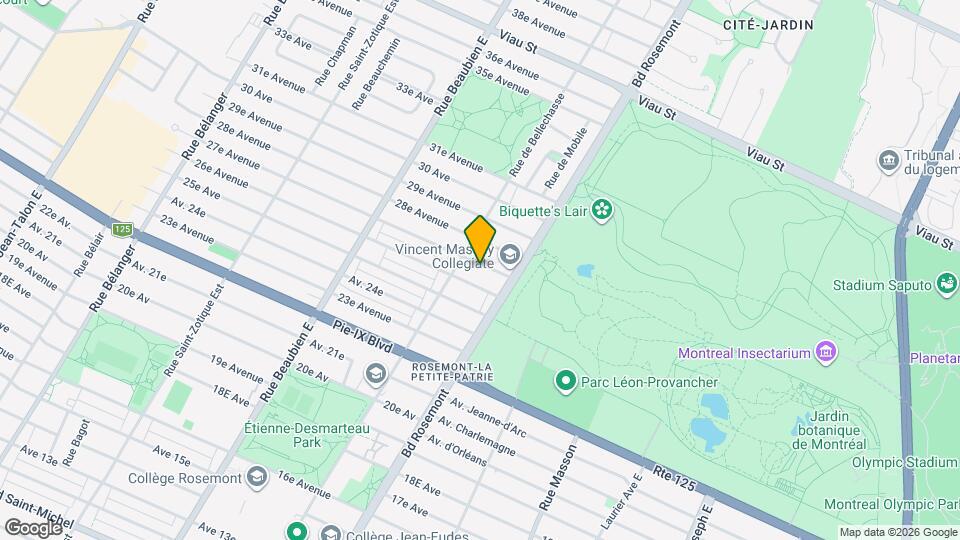 6050 27E Av Map and Location Details