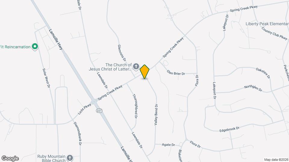 351 Valley Bend Dr Map and Location Details