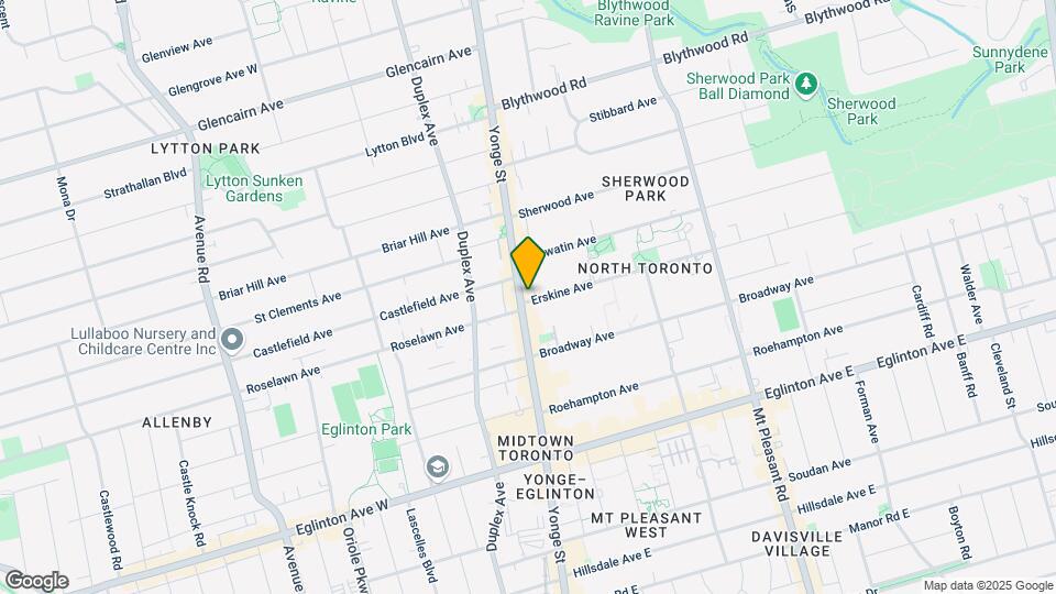 2453-2455 Yonge St Map and Location Details
