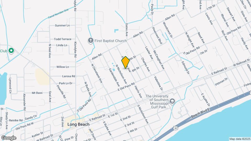 339 Park Row Ave Map and Location Details