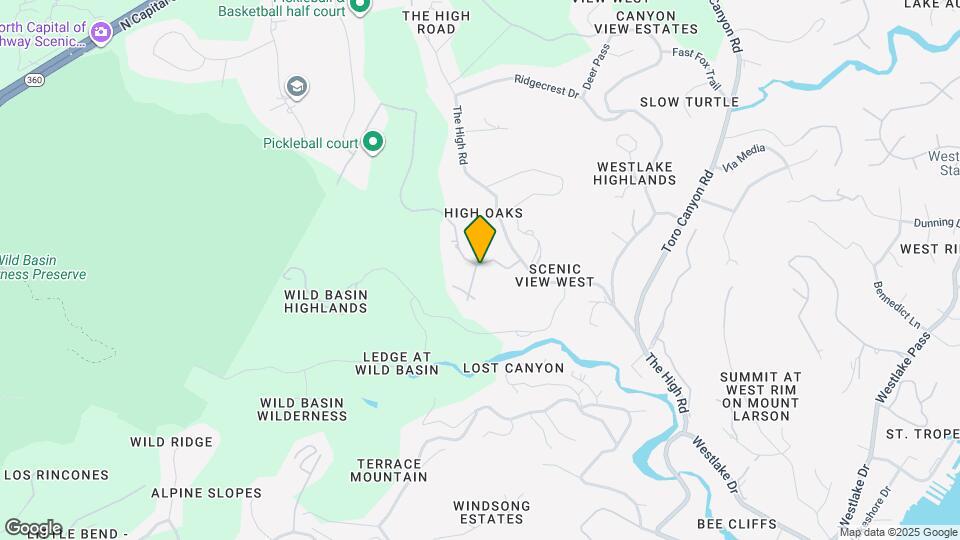 5205 Scenic View Dr Map and Location Details