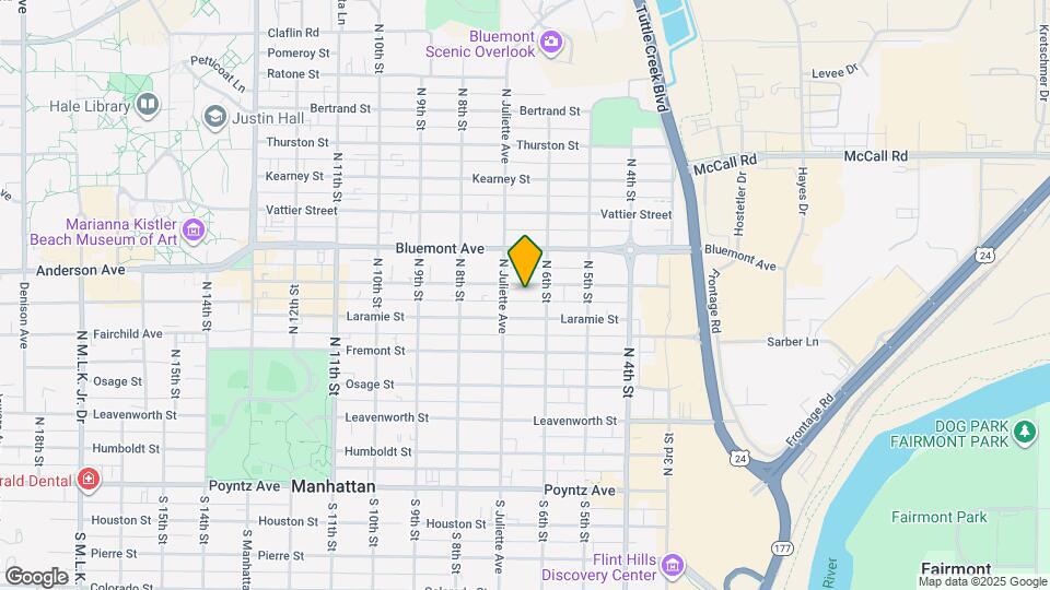 619 Moro St Map and Location Details