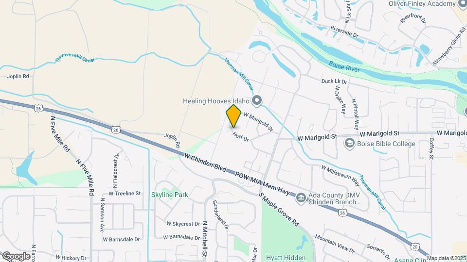 9580 W Hoff Dr Map and Location Details