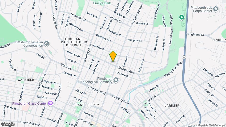 5905 Stanton Ave Mapa y Detalles de la Ubicación