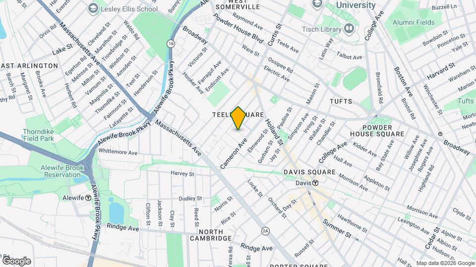 14 Malvern Ave Map and Location Details