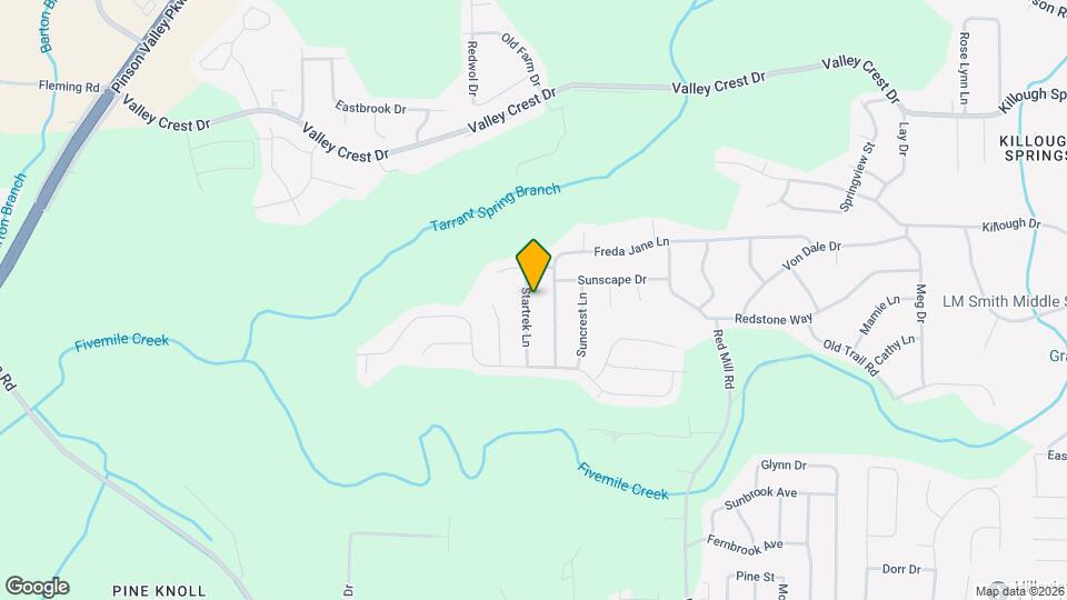 1119 Startrek Ln Map and Location Details