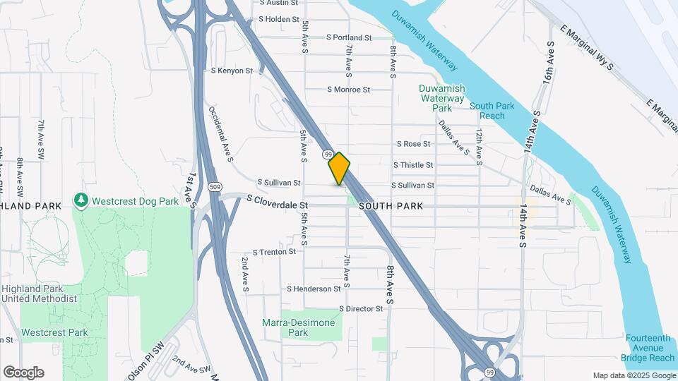 551 S Sullivan St Mapa y Detalles de la Ubicación