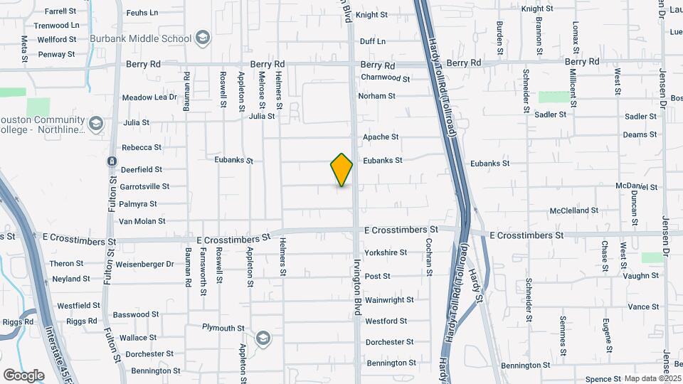 726 McDaniel St Map and Location Details