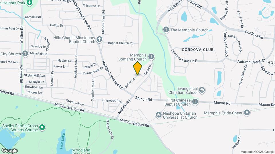 1078 Nolan Ln Mapa y Detalles de la Ubicación