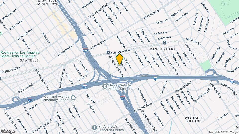 2584 S Sepulveda Blvd Map and Location Details