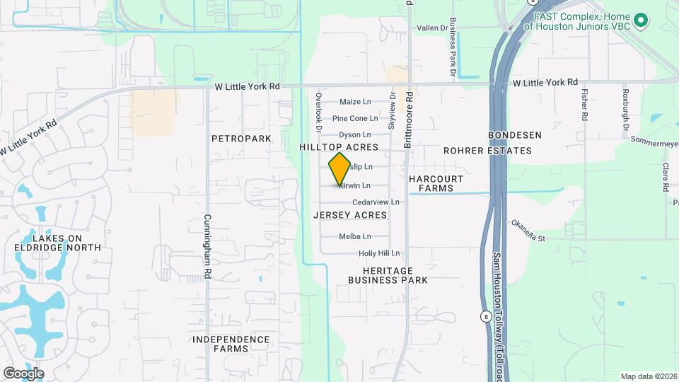 11123 Kirwin Ln Mapa y Detalles de la Ubicación