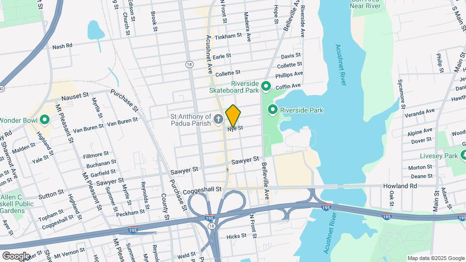 56 Nye St Map and Location Details
