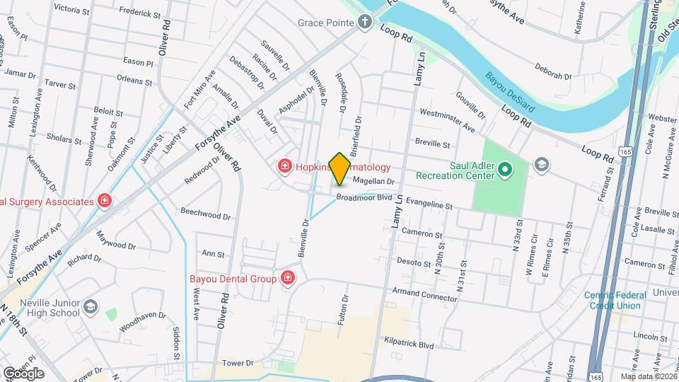 2603 Broadmoor Blvd, Unit 2603 Broadmoor Map and Location Details