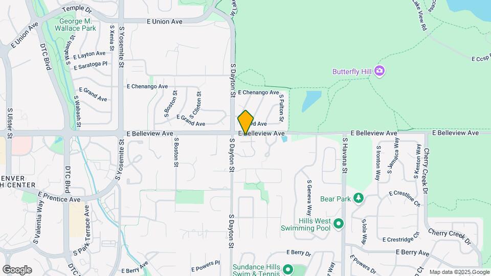 5113 S Emporia Way Map and Location Details