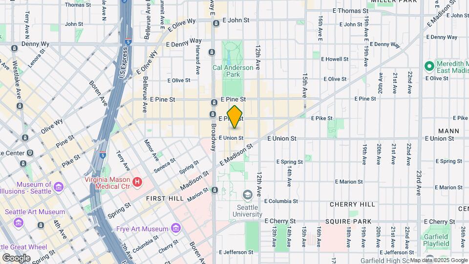 1414 10th Ave Map and Location Details
