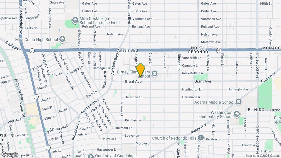 1907 Grant Ave Map and Location Details