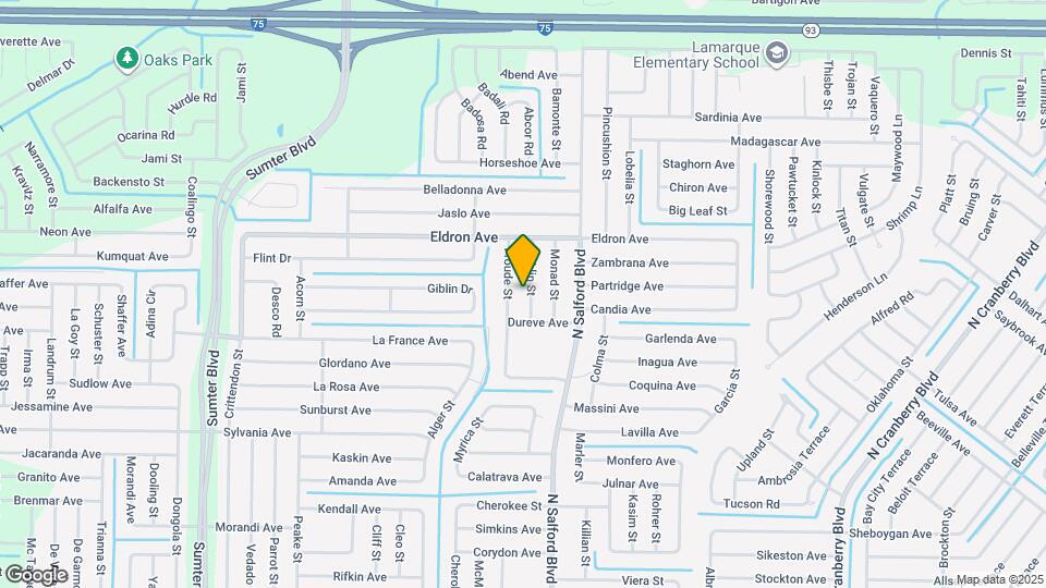 3673 Vehlin St Map and Location Details