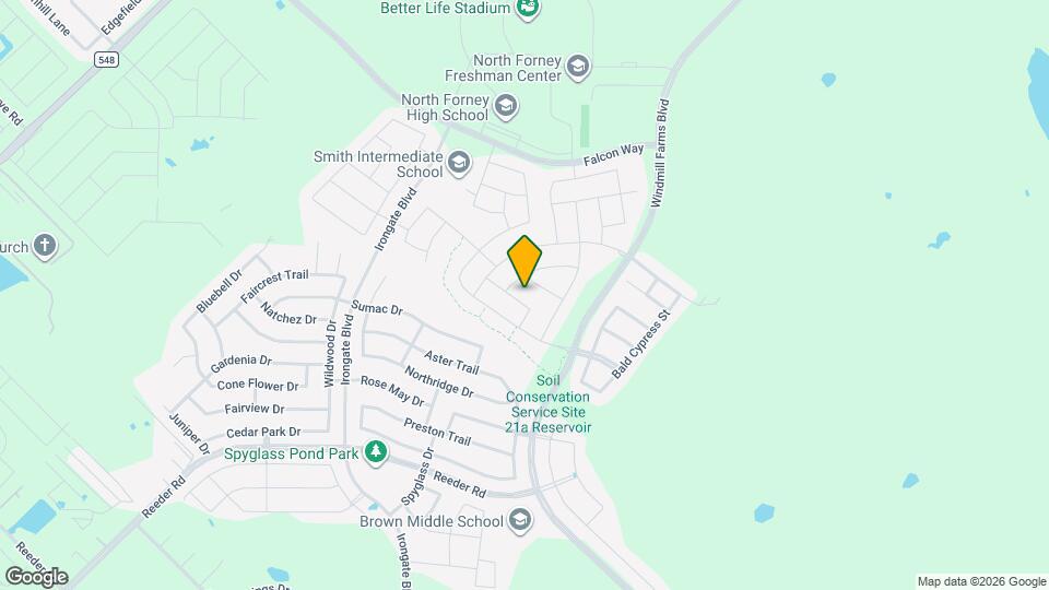 3017 Villegas Wy Map and Location Details