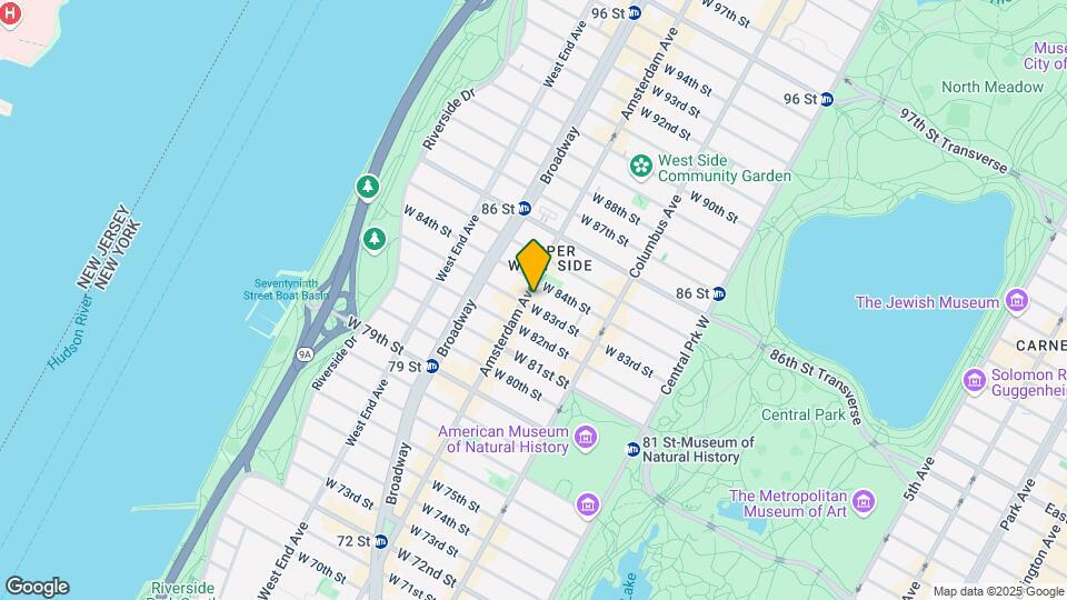 483 Amsterdam Ave Map and Location Details