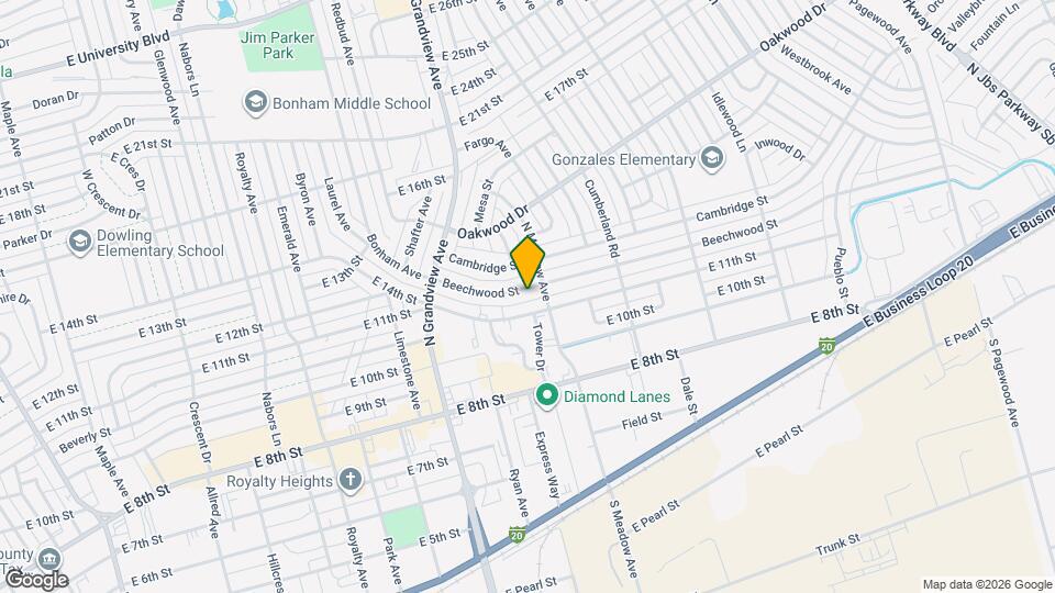 2434 Beechwood St Map and Location Details