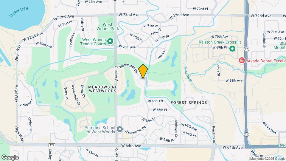 6756 Westwoods Cir Map and Location Details
