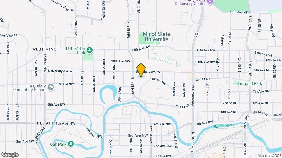 715 7th St NW Map and Location Details