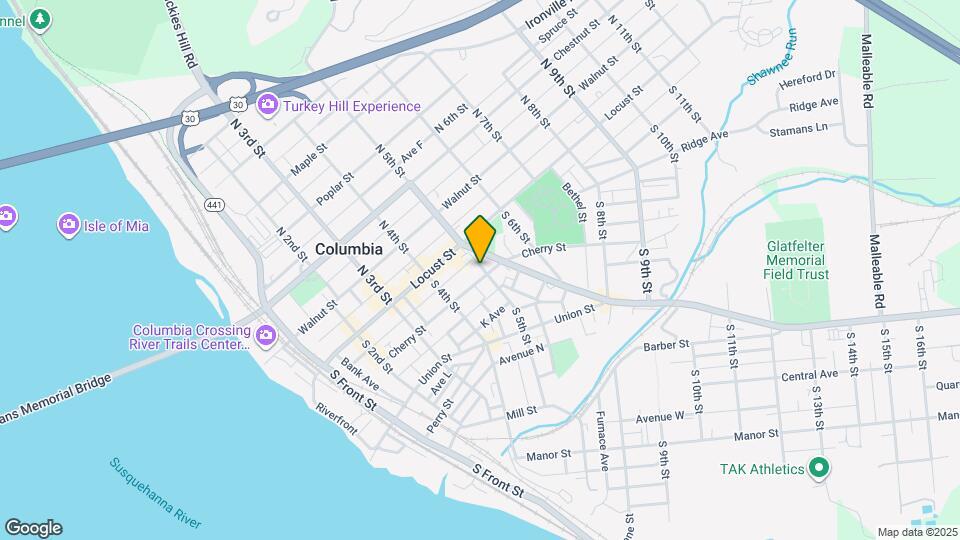 459 Cherry St Map and Location Details