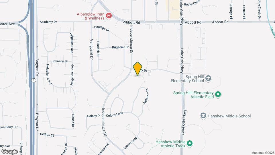 9645 Independence Dr, Unit 302 Map and Location Details