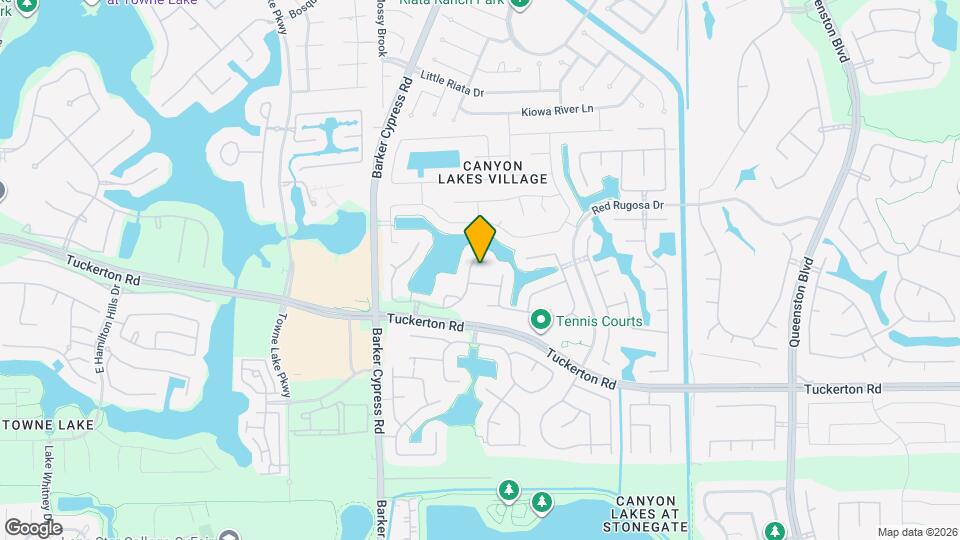 17407 Adina Springs Ln Map and Location Details