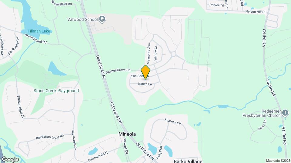 4500 Kiowa Ln Map and Location Details