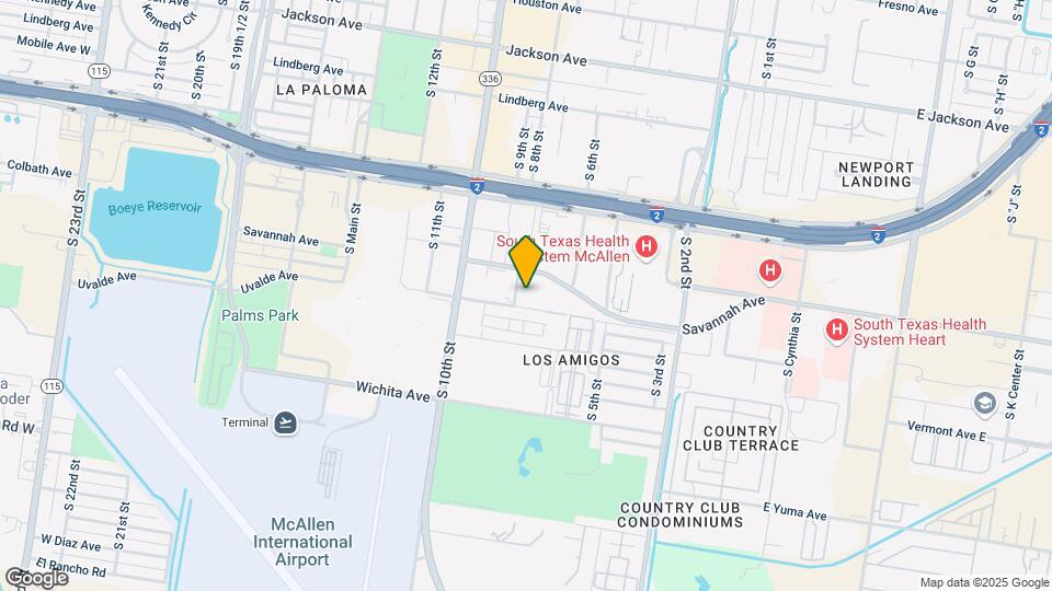 1921 S 8th St Mapa y Detalles de la Ubicación