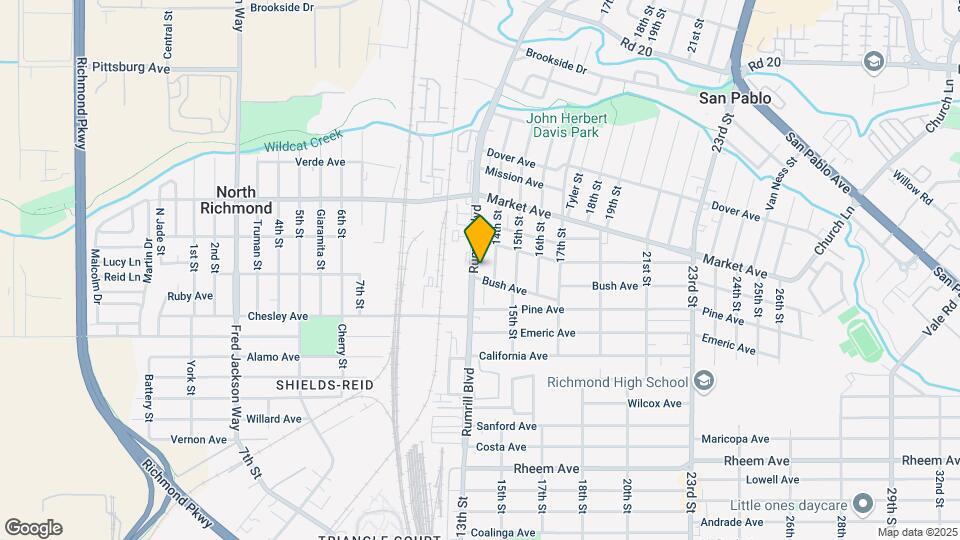 1614 Rumrill Blvd Map and Location Details
