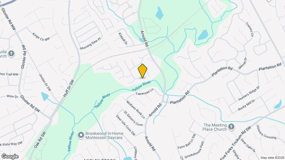 2633 Barndale Dr Map and Location Details