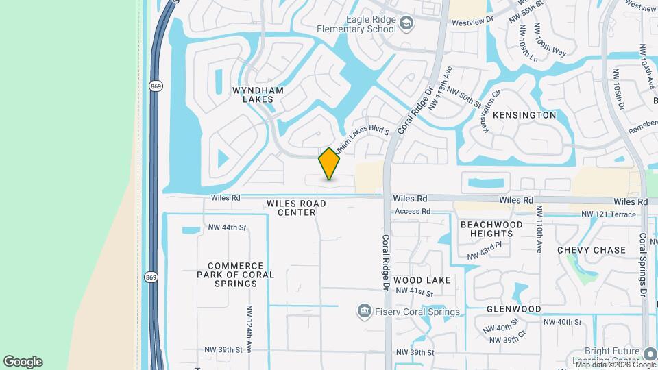 11927 NW 46th St Map and Location Details