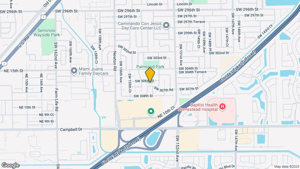 15341 SW 307th Rd Map and Location Details