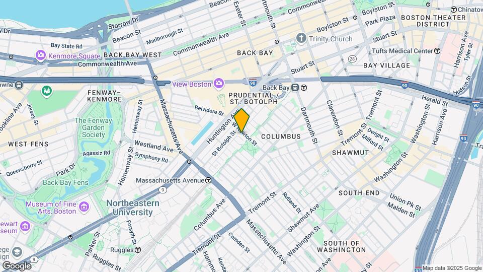 240 W Newton St, Unit 9 Mapa y Detalles de la Ubicación