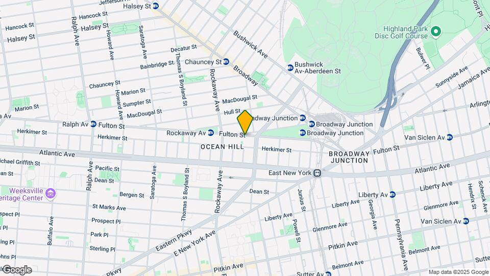 2192 Fulton St Mapa y Detalles de la Ubicación