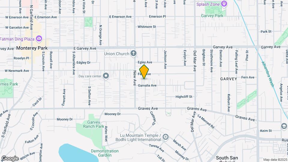 7435 Garvalia Ave Mapa y Detalles de la Ubicación