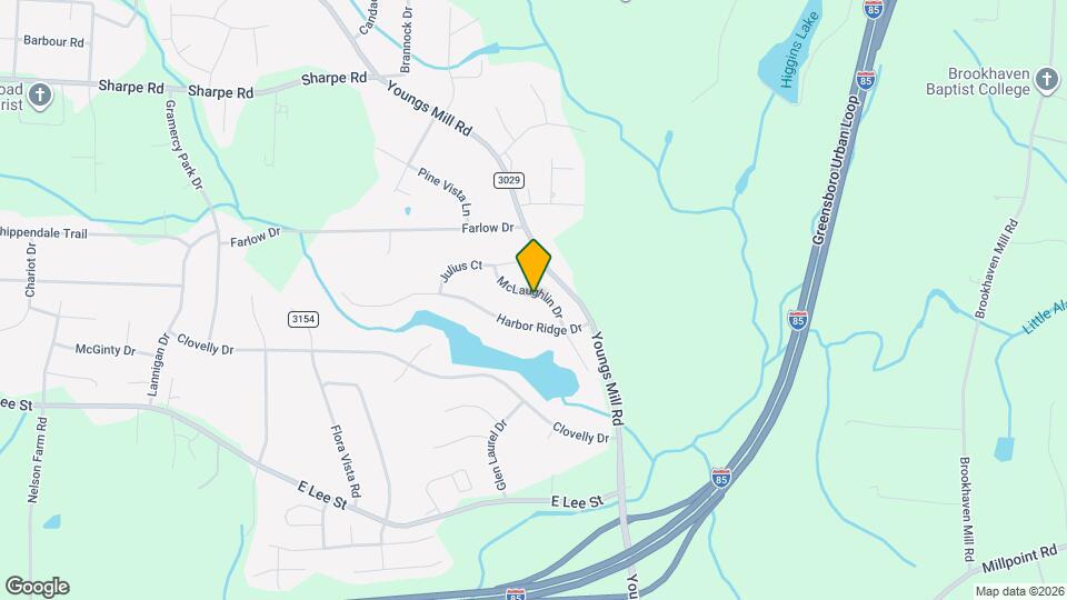 2190 McLaughlin Dr, Unit F103 Mapa y Detalles de la Ubicación