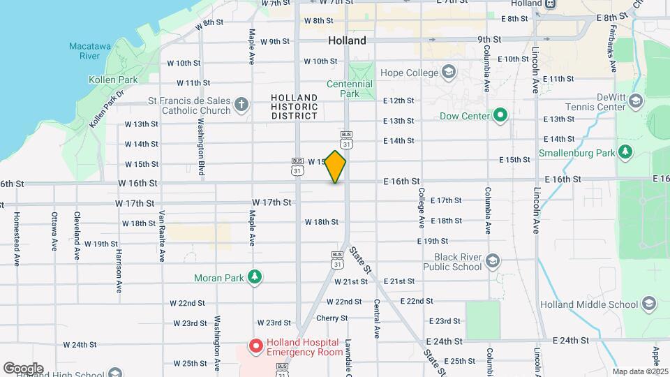 52 W 16th St Map and Location Details