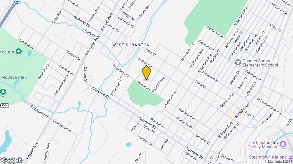 148 S Van Buren Ave Map and Location Details