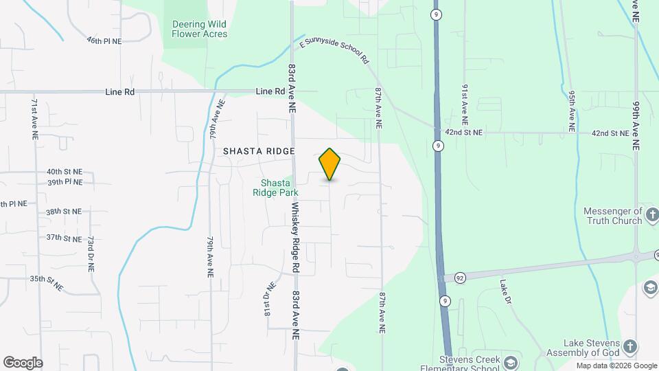 3943 85th Ave NE Map and Location Details