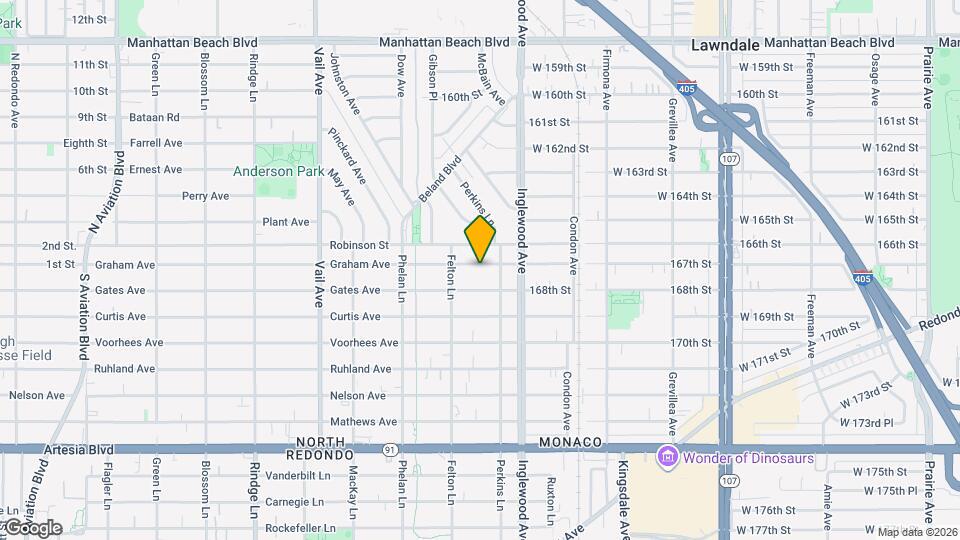 2614 Graham Ave Map and Location Details