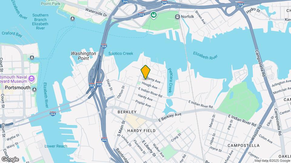 120 Hough Ave Map and Location Details