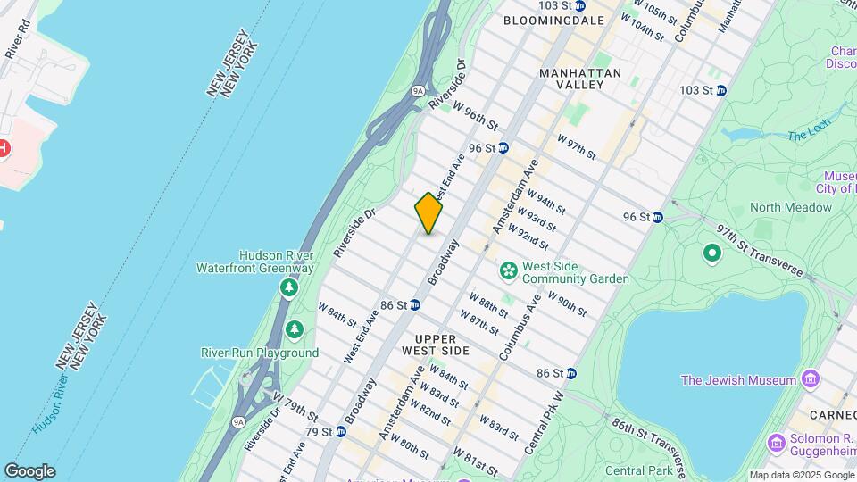 267 W 89th St Mapa y Detalles de la Ubicación
