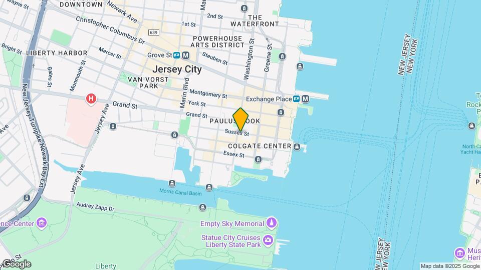 212 Washington St Mapa y Detalles de la Ubicación