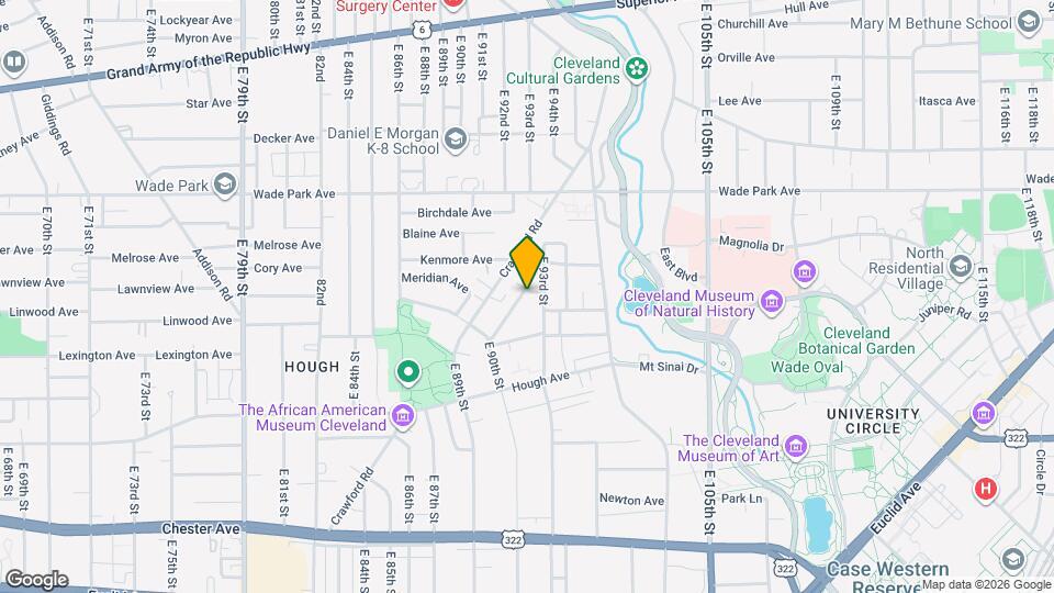 1601 Holyrood Rd Mapa y Detalles de la Ubicación